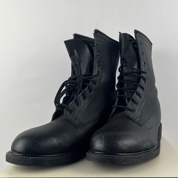 Vintage 90s | Wolverine Black Leather Boots main image 13